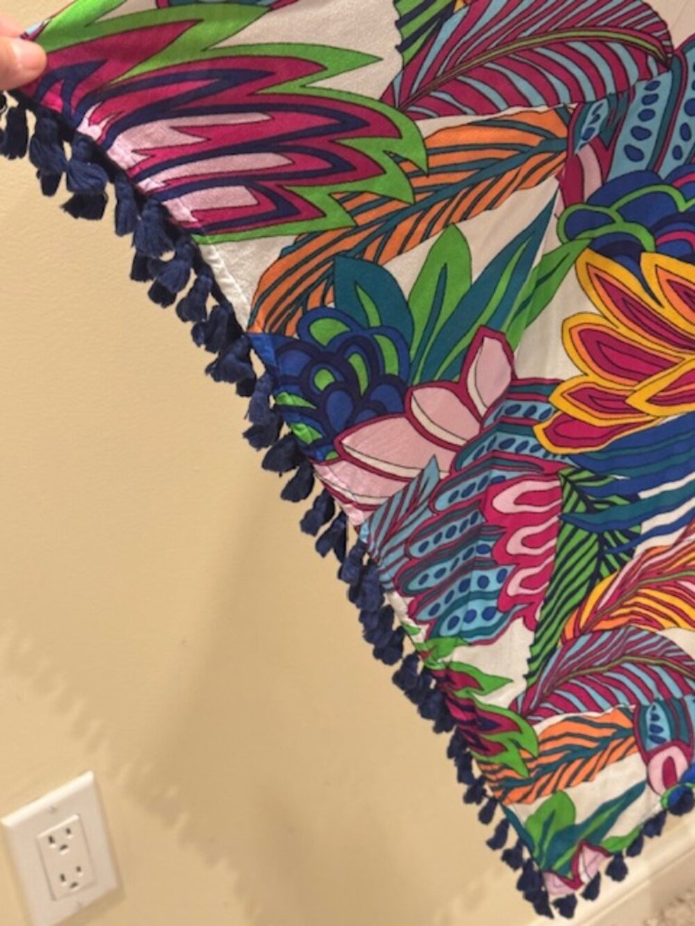 Trina Turk Paradise Plume Kimono Cover Up - one size - Picture 8 of 9